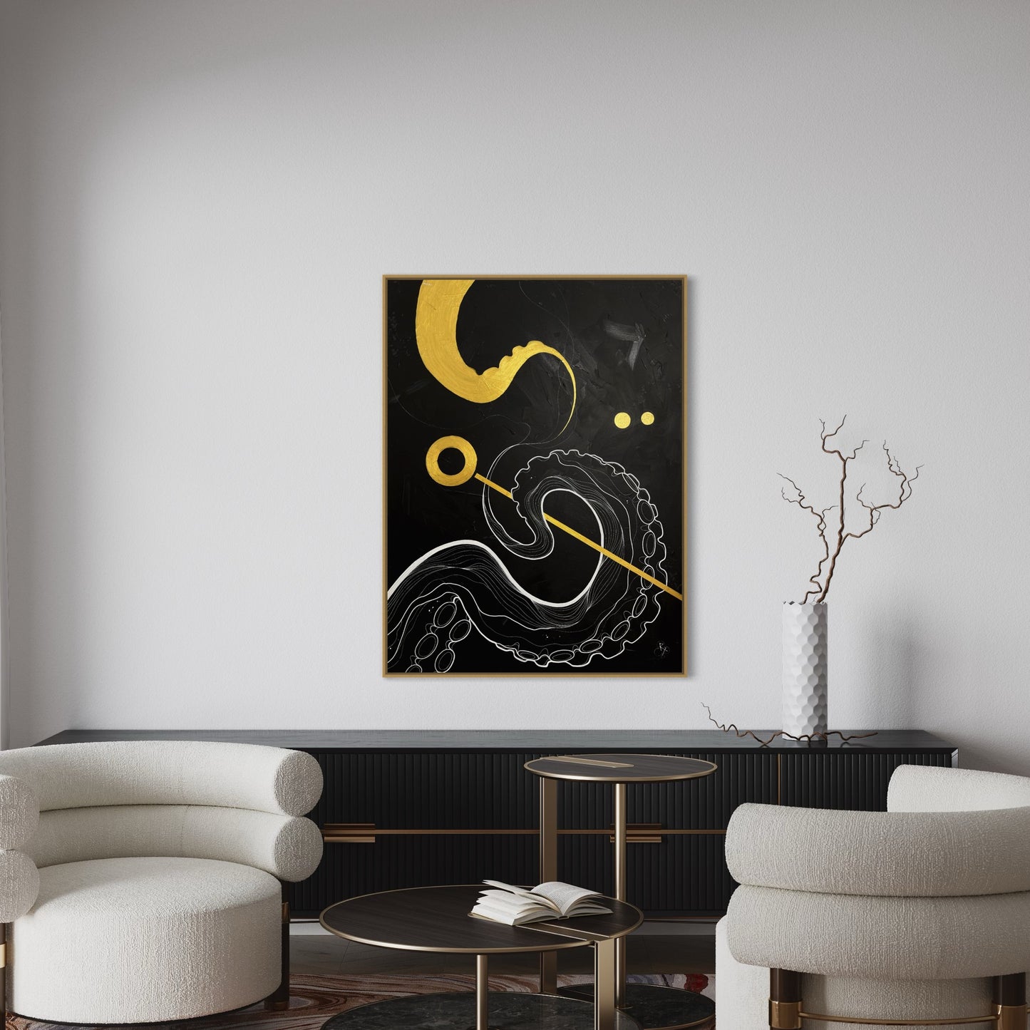 Octopus rebirth (Original painting)